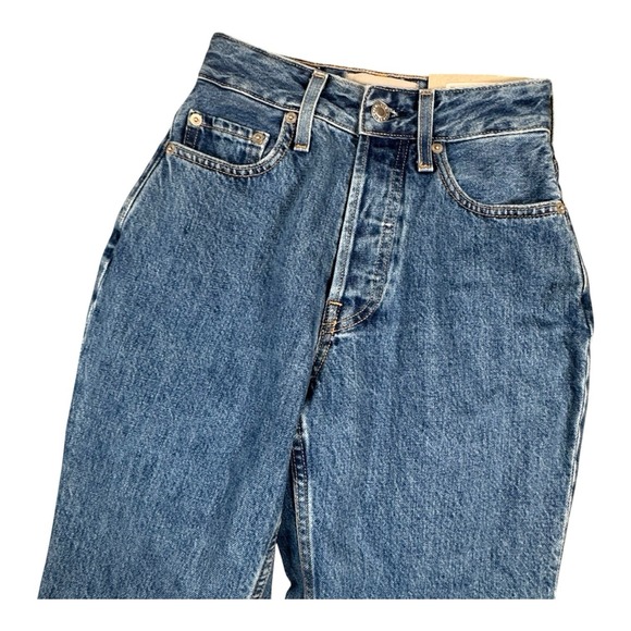 NWT Everlane The Curvy '90s Cheeky Jean High Waist Straight Leg Size 23‎ Regular - Picture 1 of 12